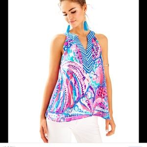 EUC Lilly Pulitzer Achelle Top